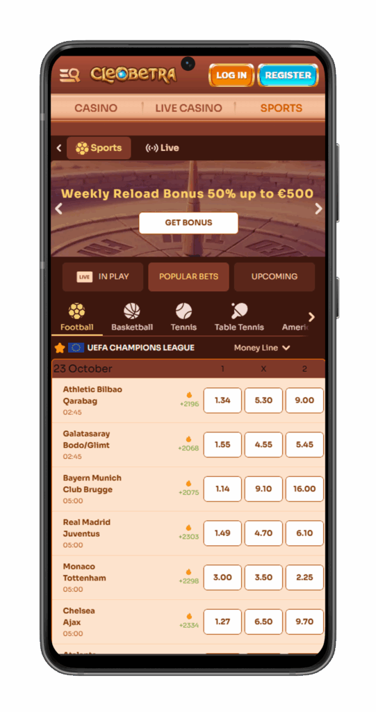 Wetten Cleobetra casino