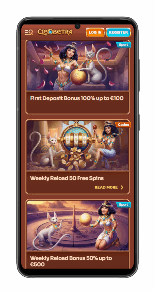 Bonusse bei Cleobetra casino
